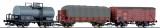 Set of 3 freight cars